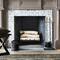 Mind Reader Small Black Fireplace Bucket With Shovel